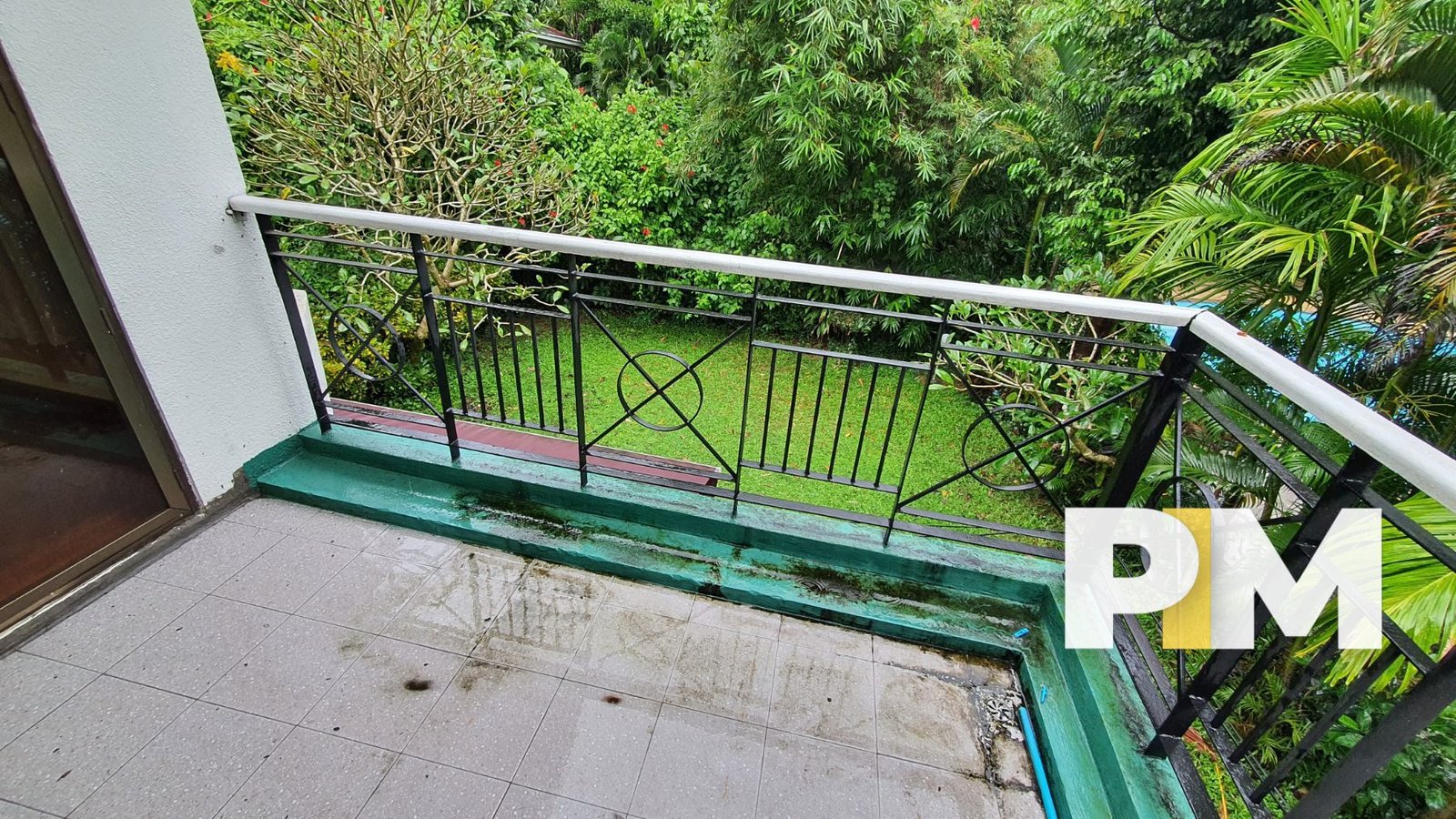 Balcony area - Real Estate in Yangon