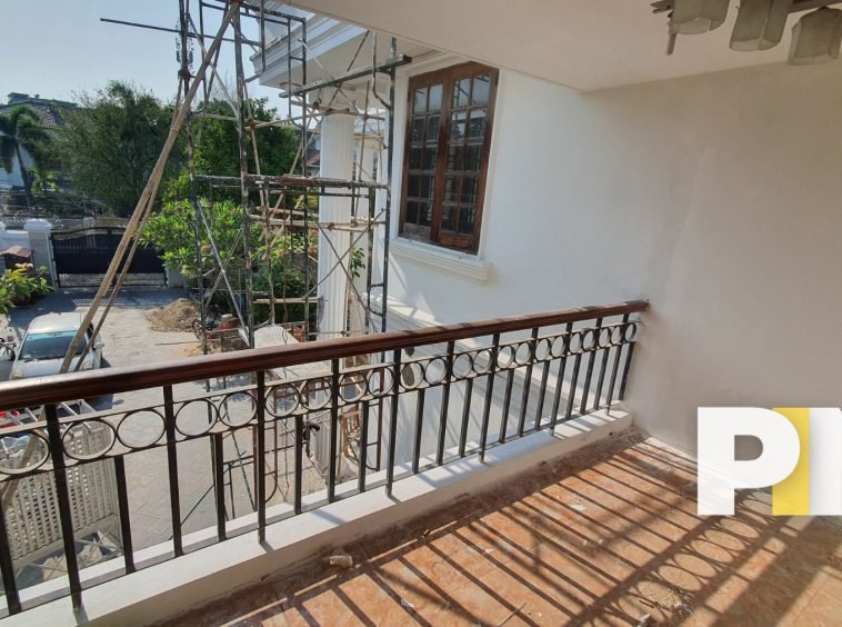 Balcony area - Yangon Real Estate