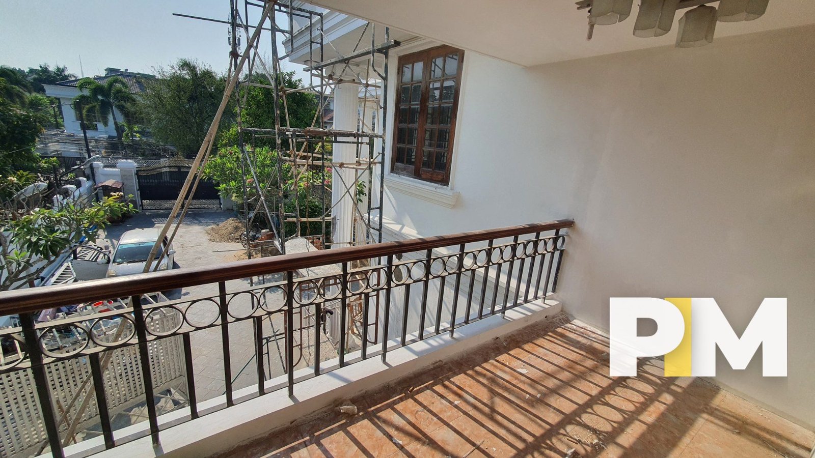 Balcony area - Yangon Real Estate