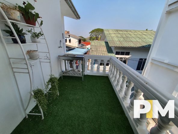 Balcony view - Property in Myanmar