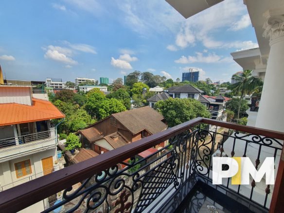 Balcony view - Real Estate in Yangon