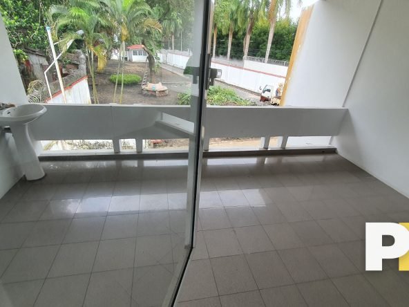 Balcony with natural light-Myanmar Real Estate