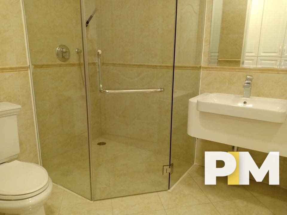 Bathroom with sink - Myanmar Real Estate