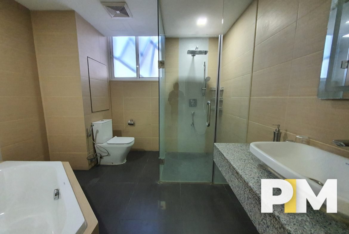 Bathroom with sink - Yangon Real Estate