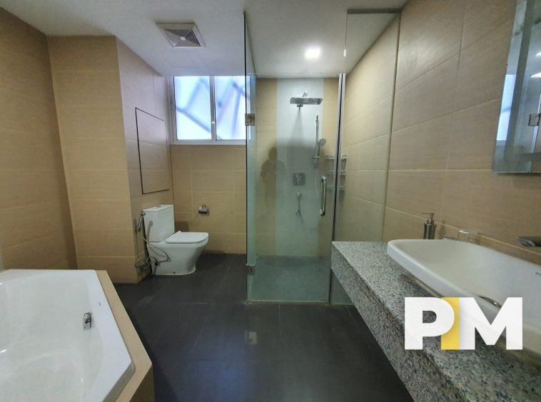 Bathroom with sink - Yangon Real Estate
