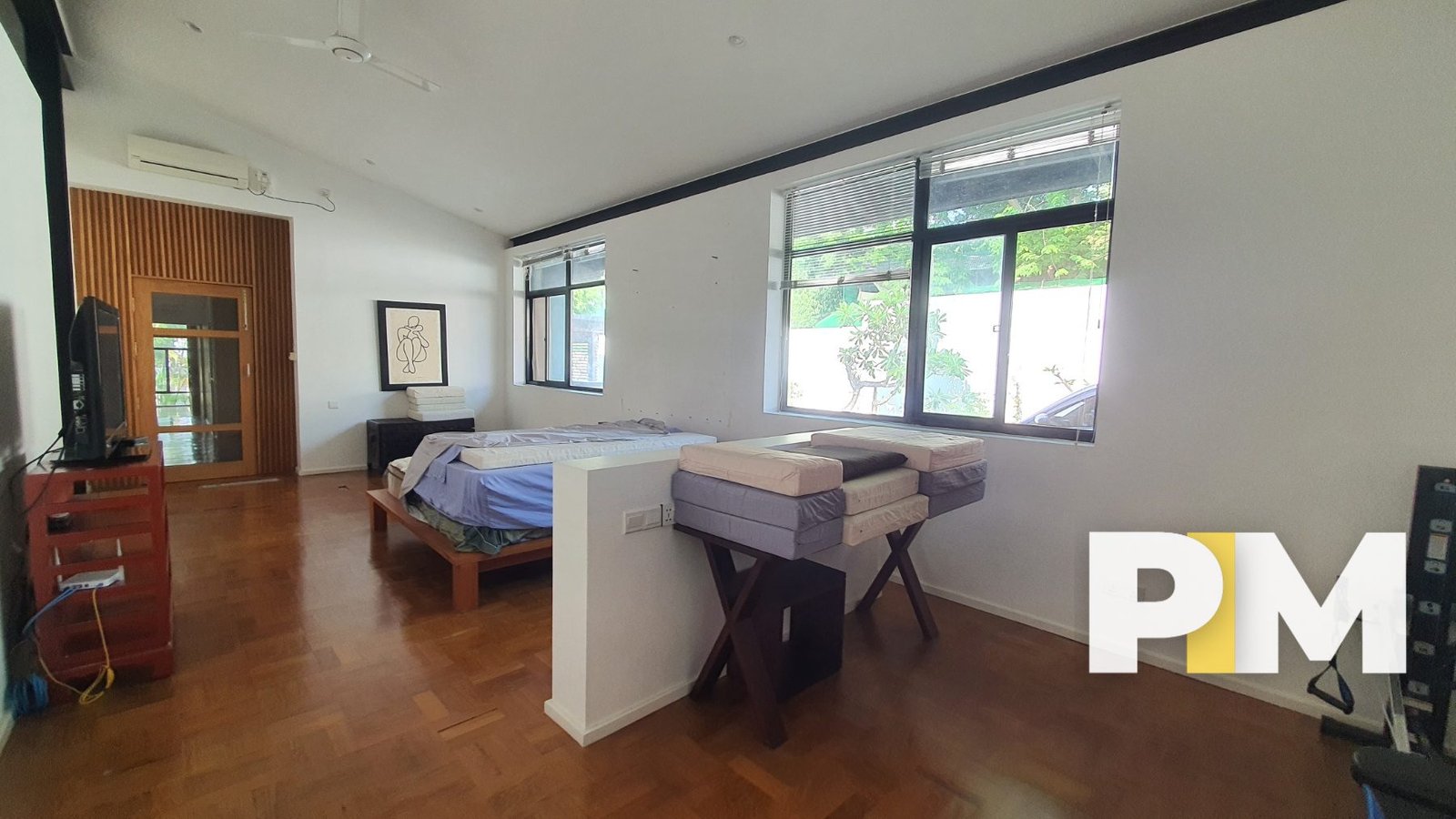 Bedroom wtih natural light - Real Estate in Myanmar
