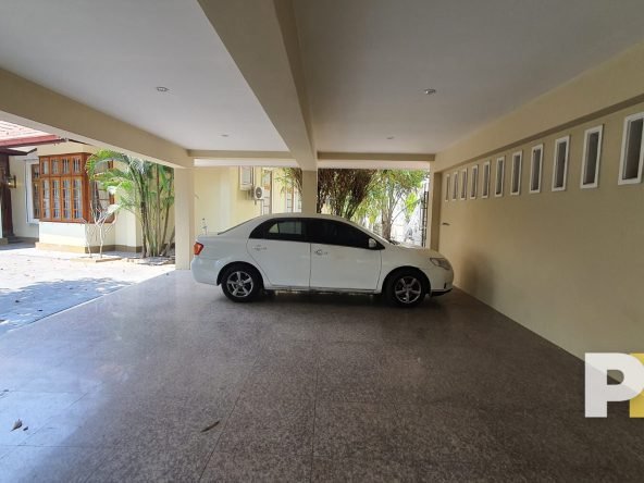 Car park area - Real Estate in Myanmar