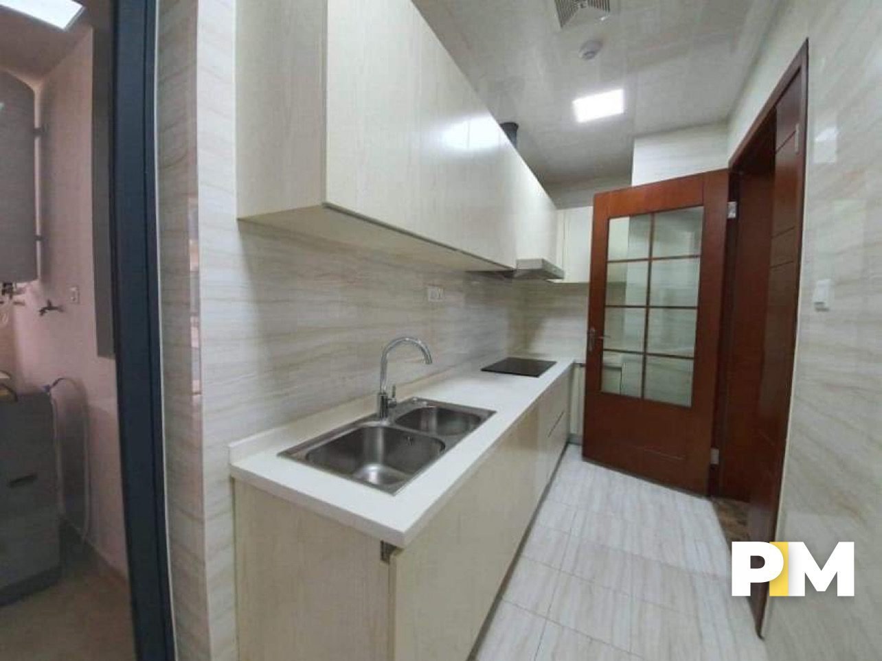 Dining room with sink-Myanmar Real Estate