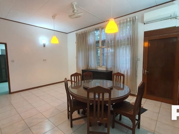 Dining room with table and chairs- Real Estate in Yangon