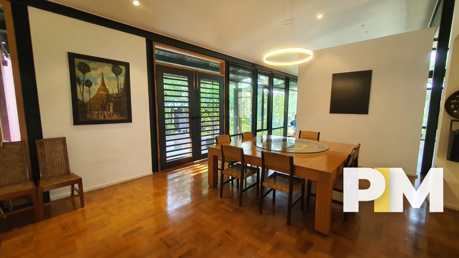 Dining room with table and chirs - Yangon Real Estate