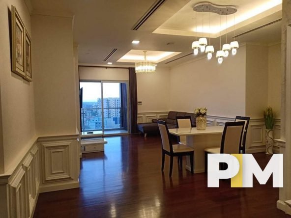 Dining table and chairs - Property in Yangon