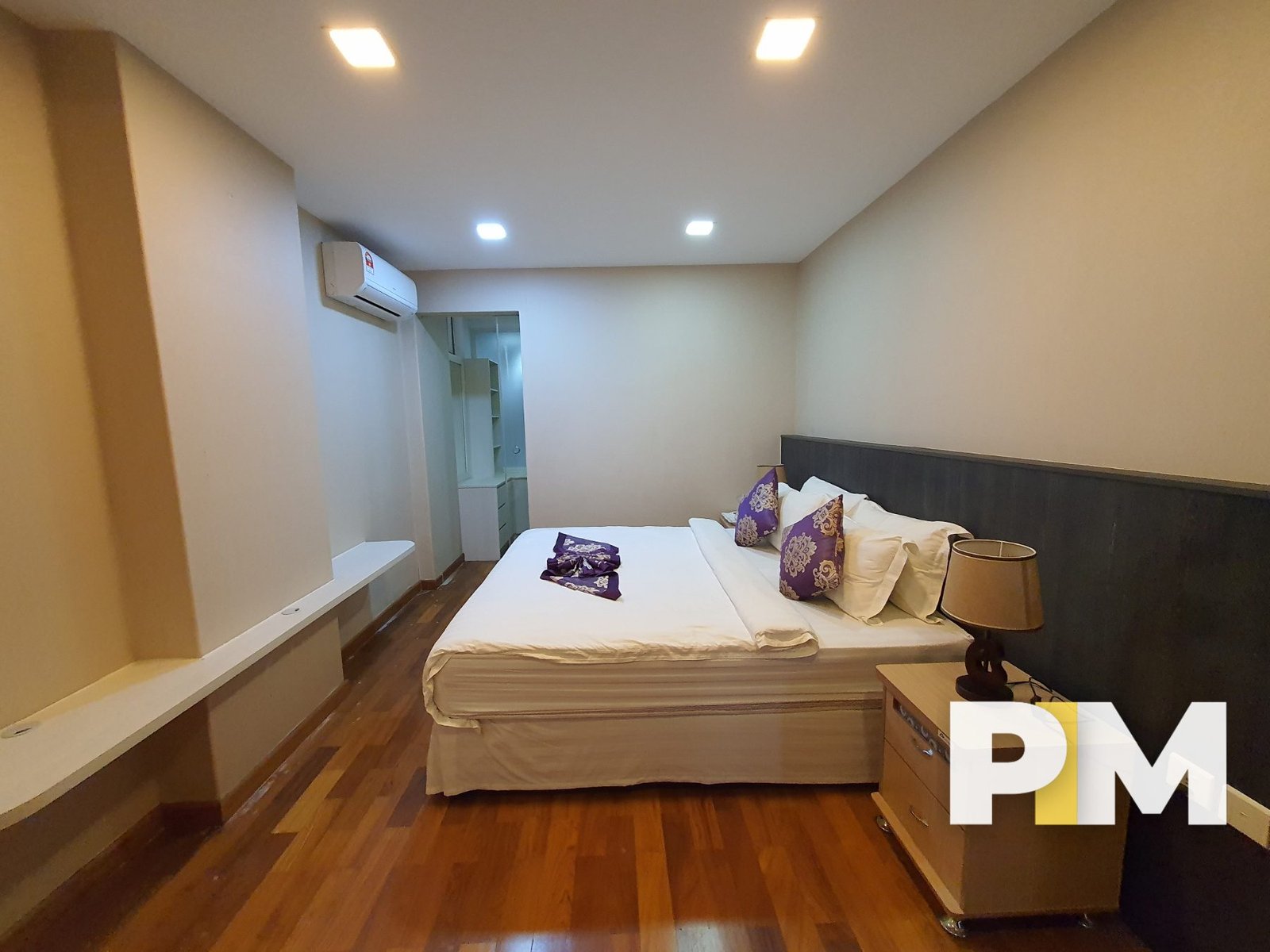 Double Bed room - Yangon Real Estate
