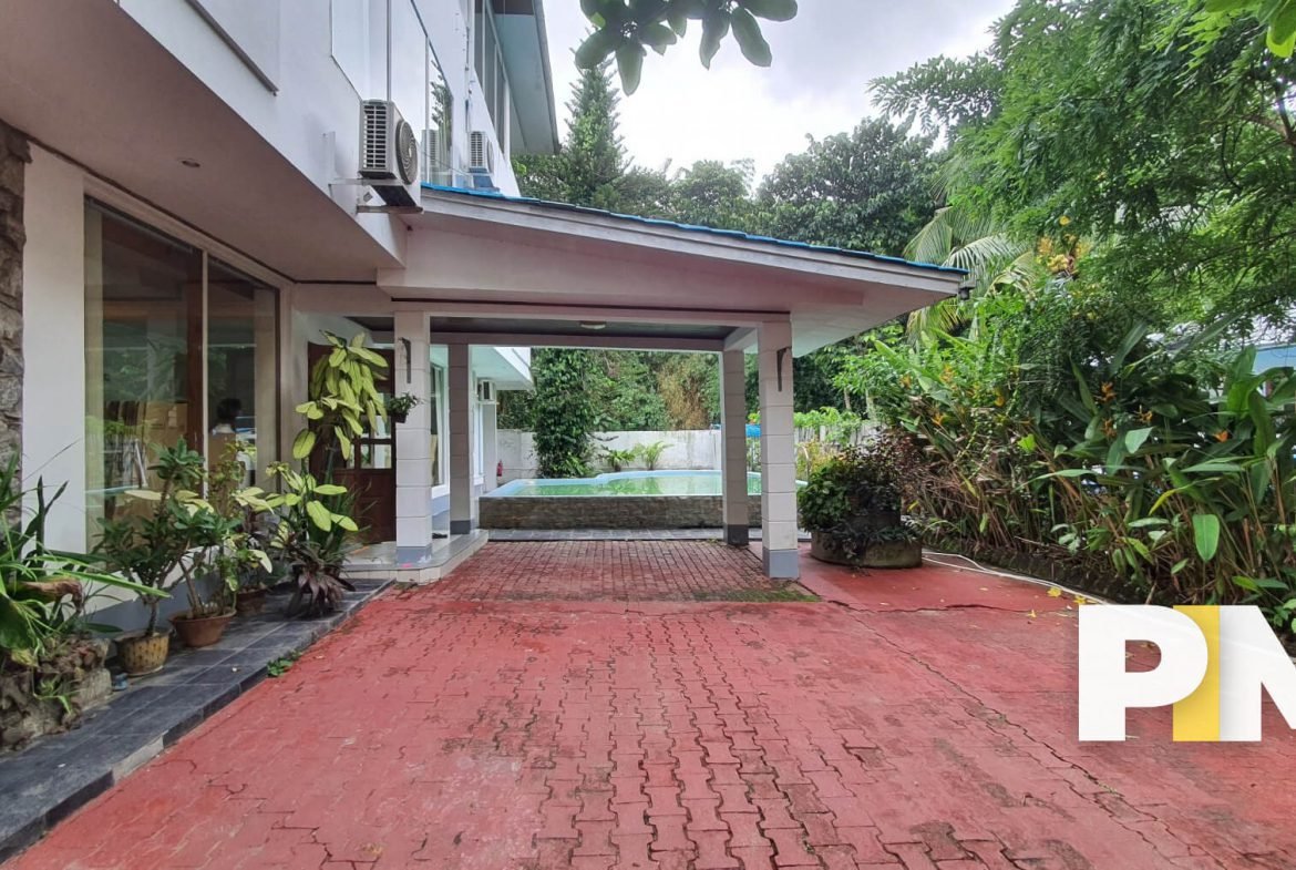 Entrance view - Real Estate in Myanmar