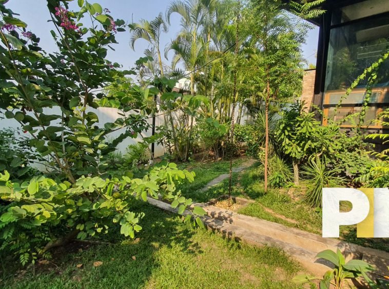 Garden view - Property in Yangon