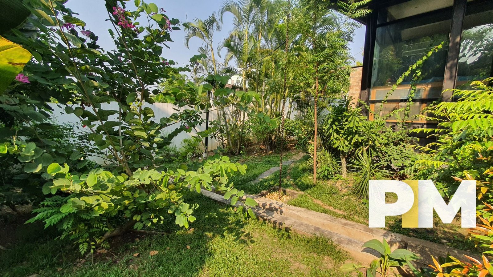 Garden view - Property in Yangon