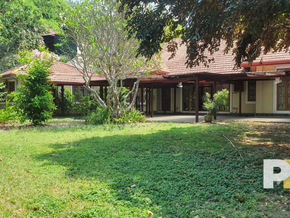 Garden view - Real Estate in Yangon