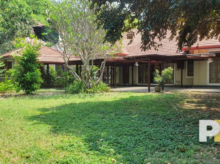 Garden view - Real Estate in Yangon
