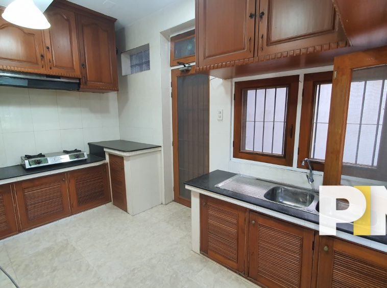 Kitchen Room wiht sink - Real Estate in Myanmar