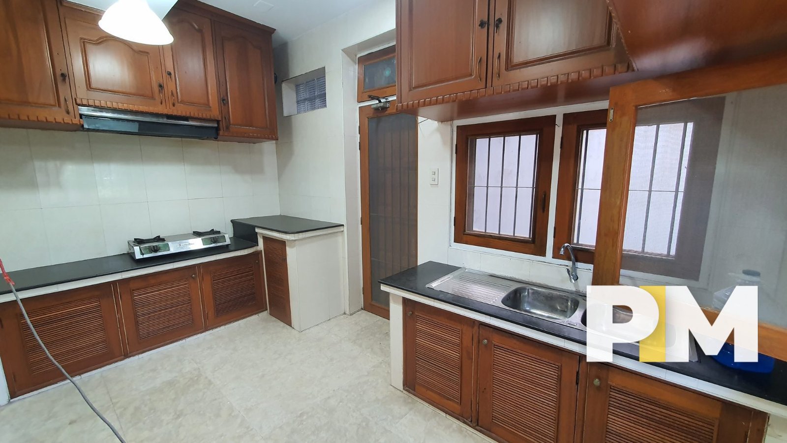 Kitchen Room wiht sink - Real Estate in Myanmar