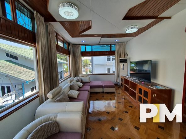 LIving room sofa set and chairs - Myanmar Real Estate