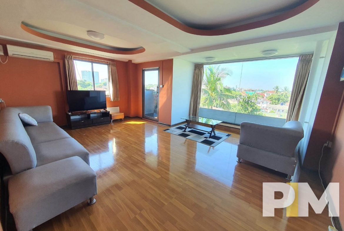 Living Room - Yangon Real Estate