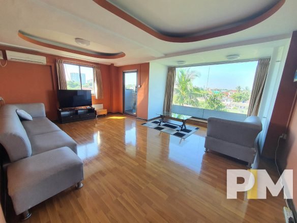 Living Room - Yangon Real Estate