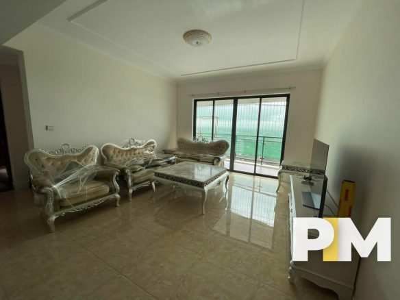 Living room - Proerty in Yangon