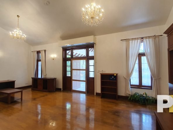 Living room view - Real Estate in Yangon