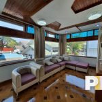 Living room with sofa set - Property in Yangon