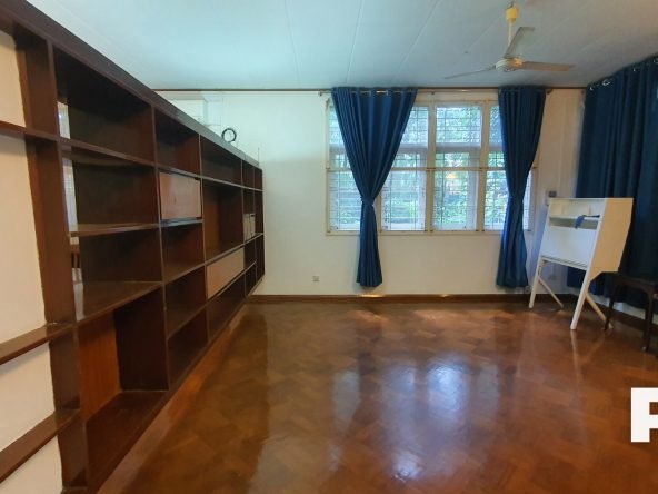 Open space with curtain- Real Estate in Myanmar