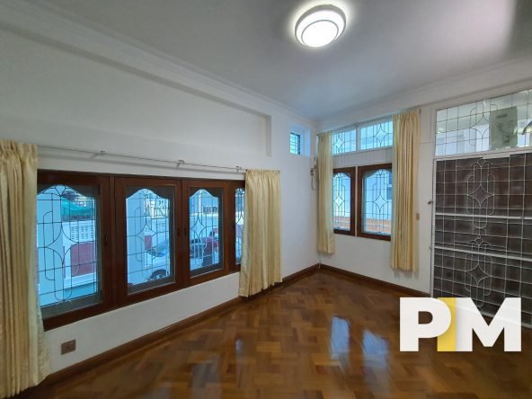 Open space with curtains - Real Estate in Myanmar
