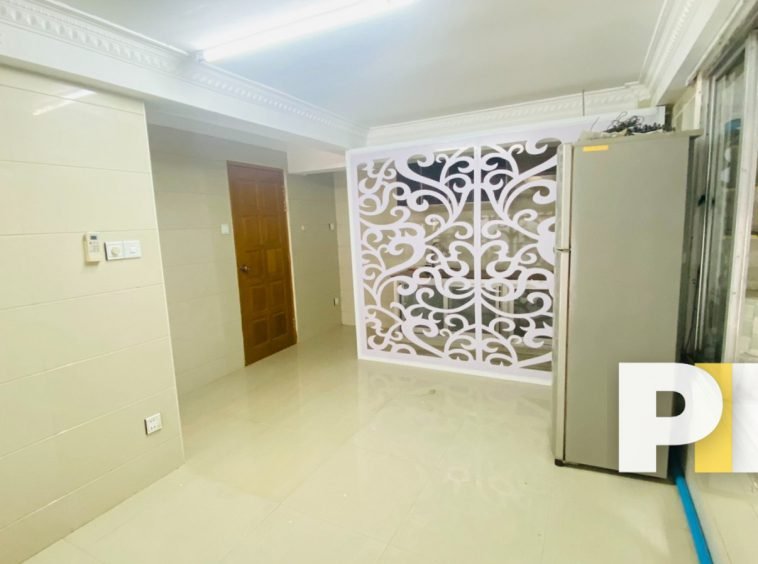 Open space with refrigerator - Yangon Real Estate