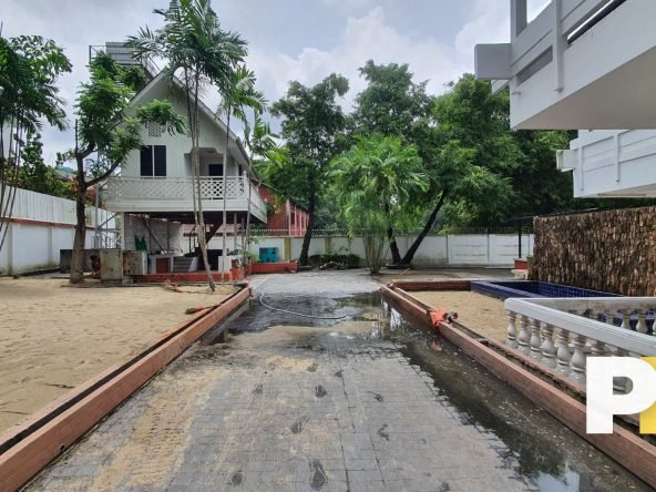 Outside view-Property in Yangon
