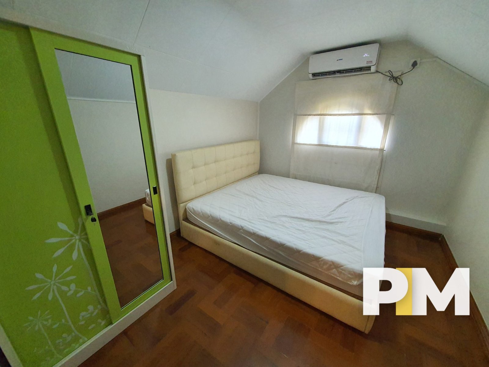 Room with air-conditioner - Yangon Real Estate