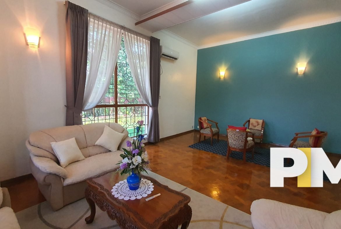 Room with sofa set - Myanmar Real Estate