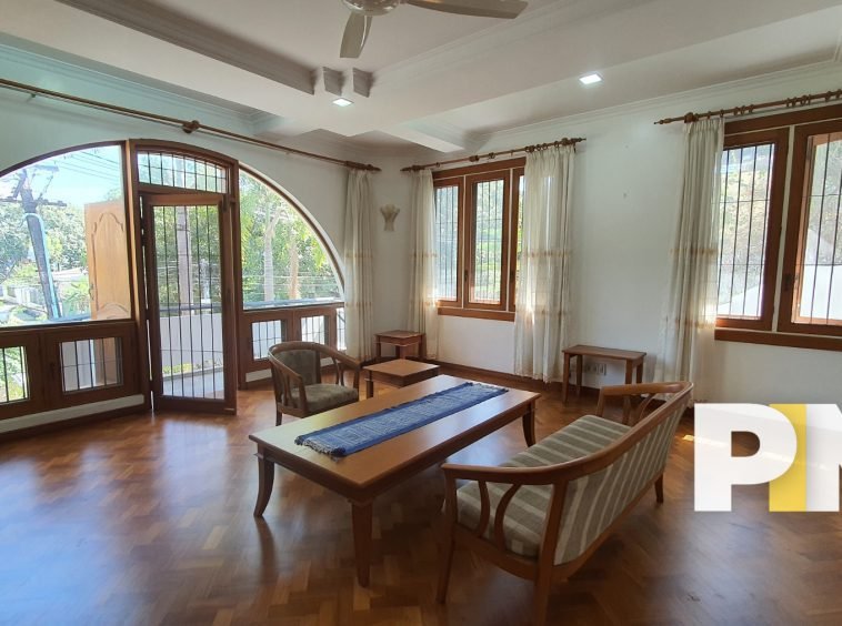 Room with table and chairs - Property in Myanmar