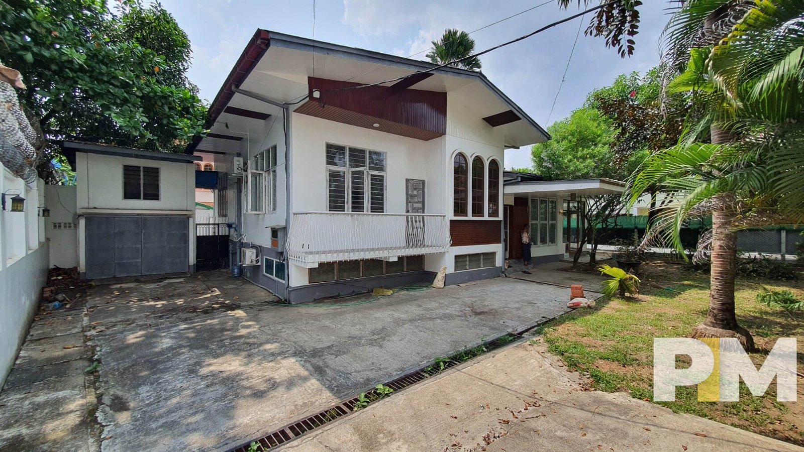 Front of house -Myanmar Real Estate