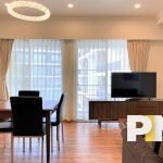 sakura residence living room - myanmar real estate