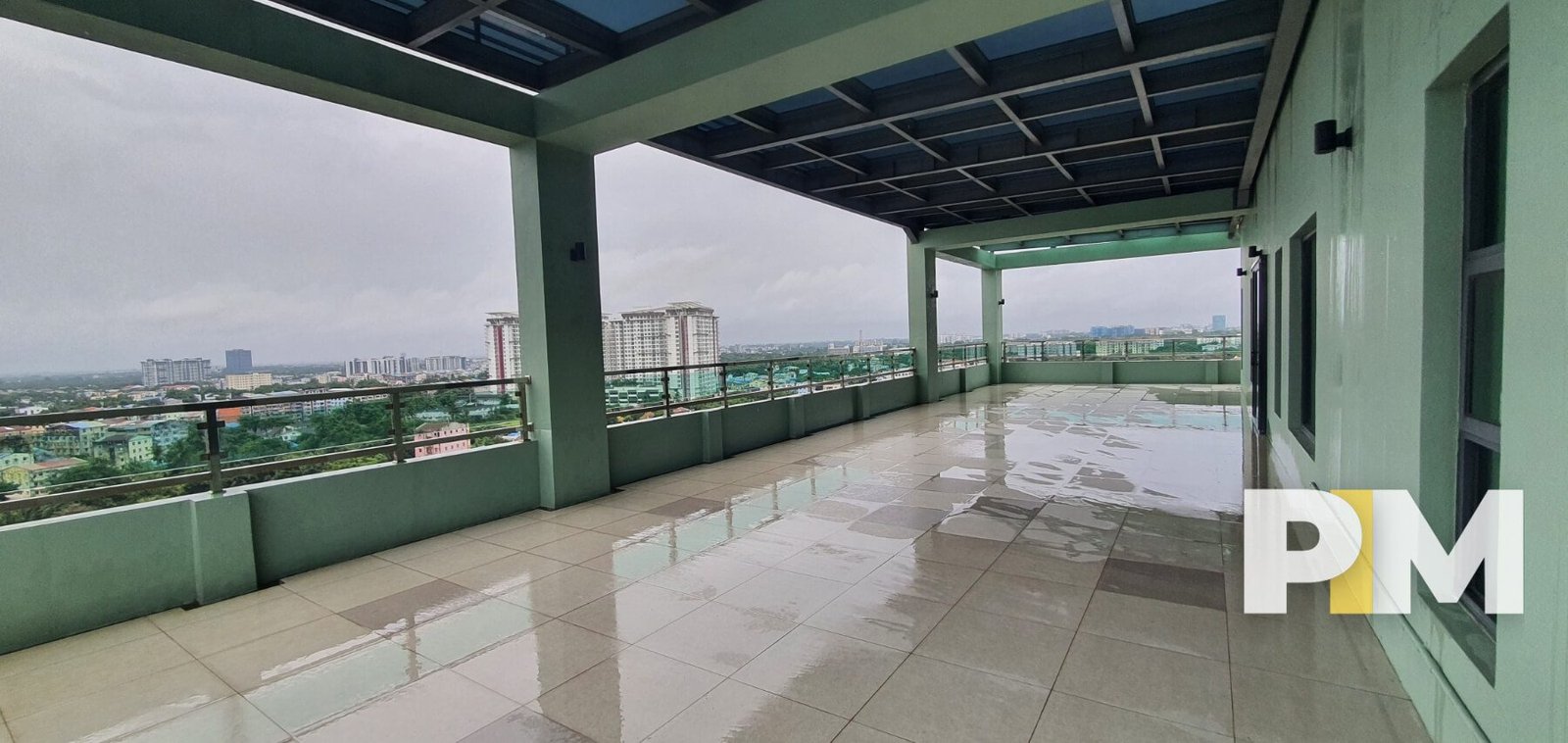 Balcony area - Myanmar Real Estate