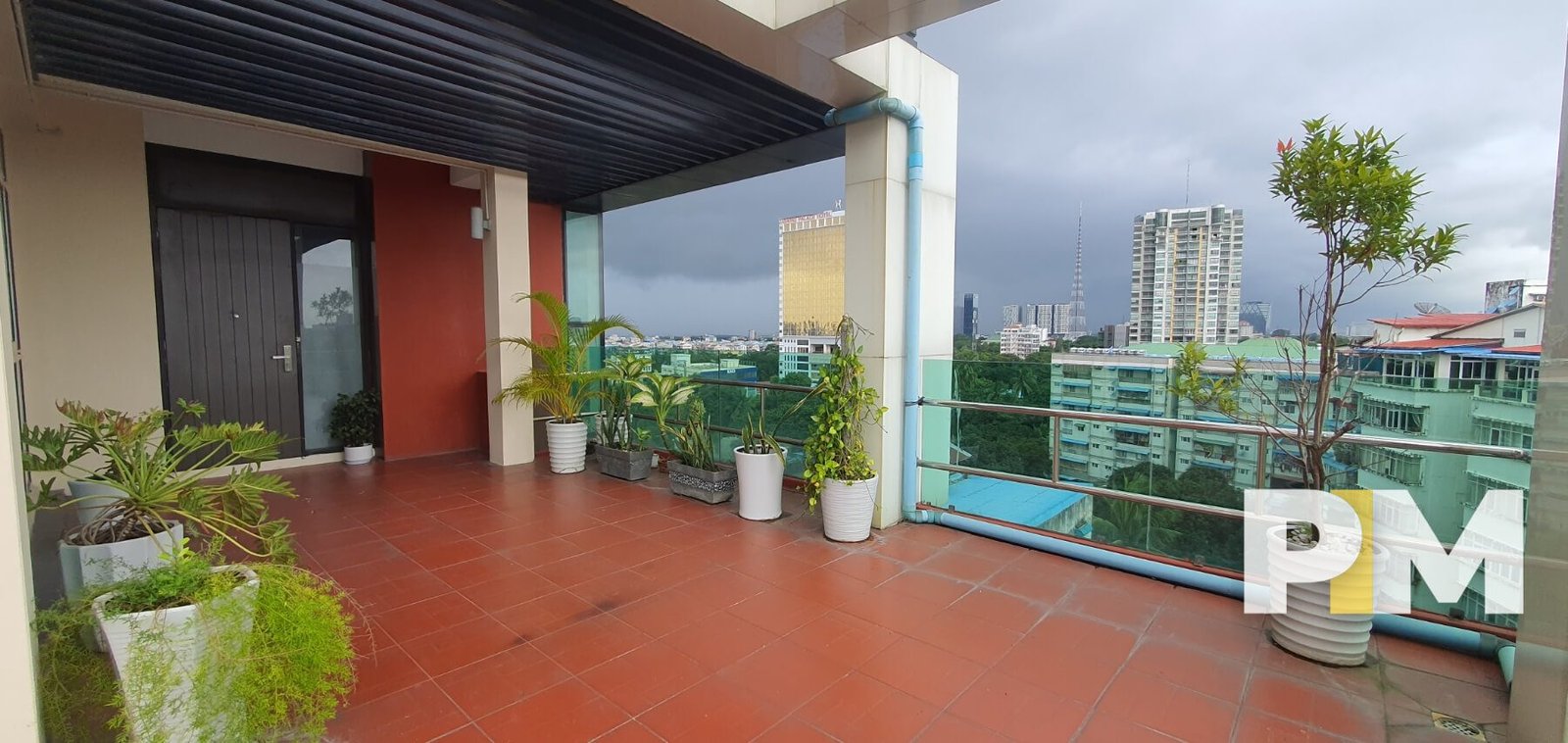 Balcony area - Property in Yangon