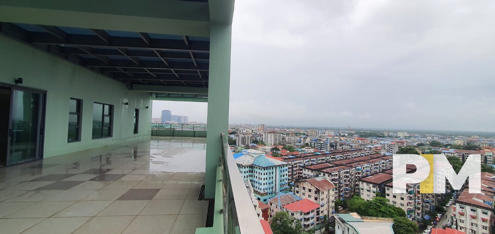 Balcony view - Real Estate in Yangon