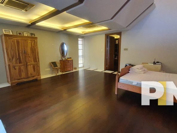 Bedroom view - Real Estate in Yangon