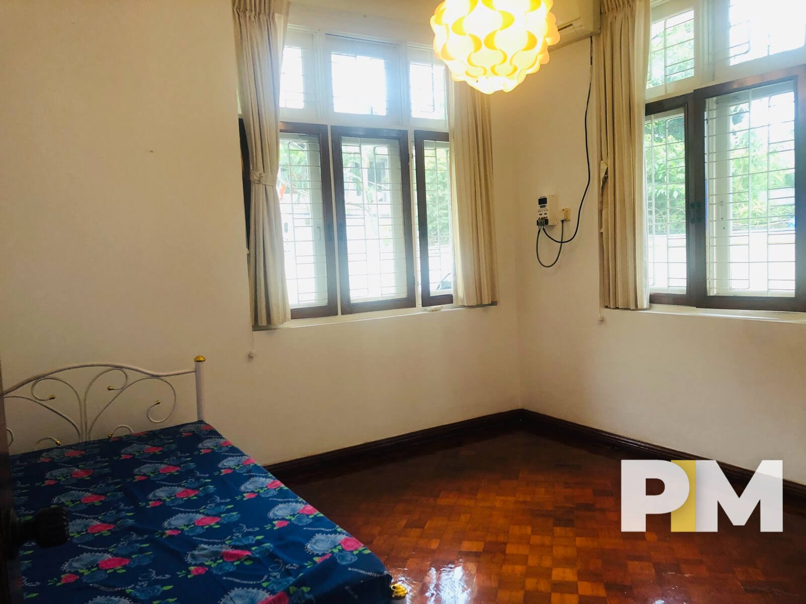Bedroom with windows - Property in Myanmar