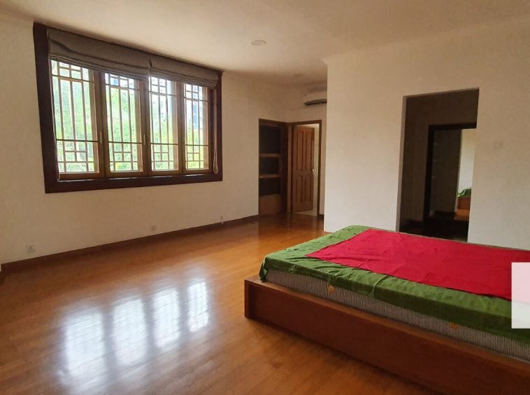 Bedroom with windows - Yangon Real Estate