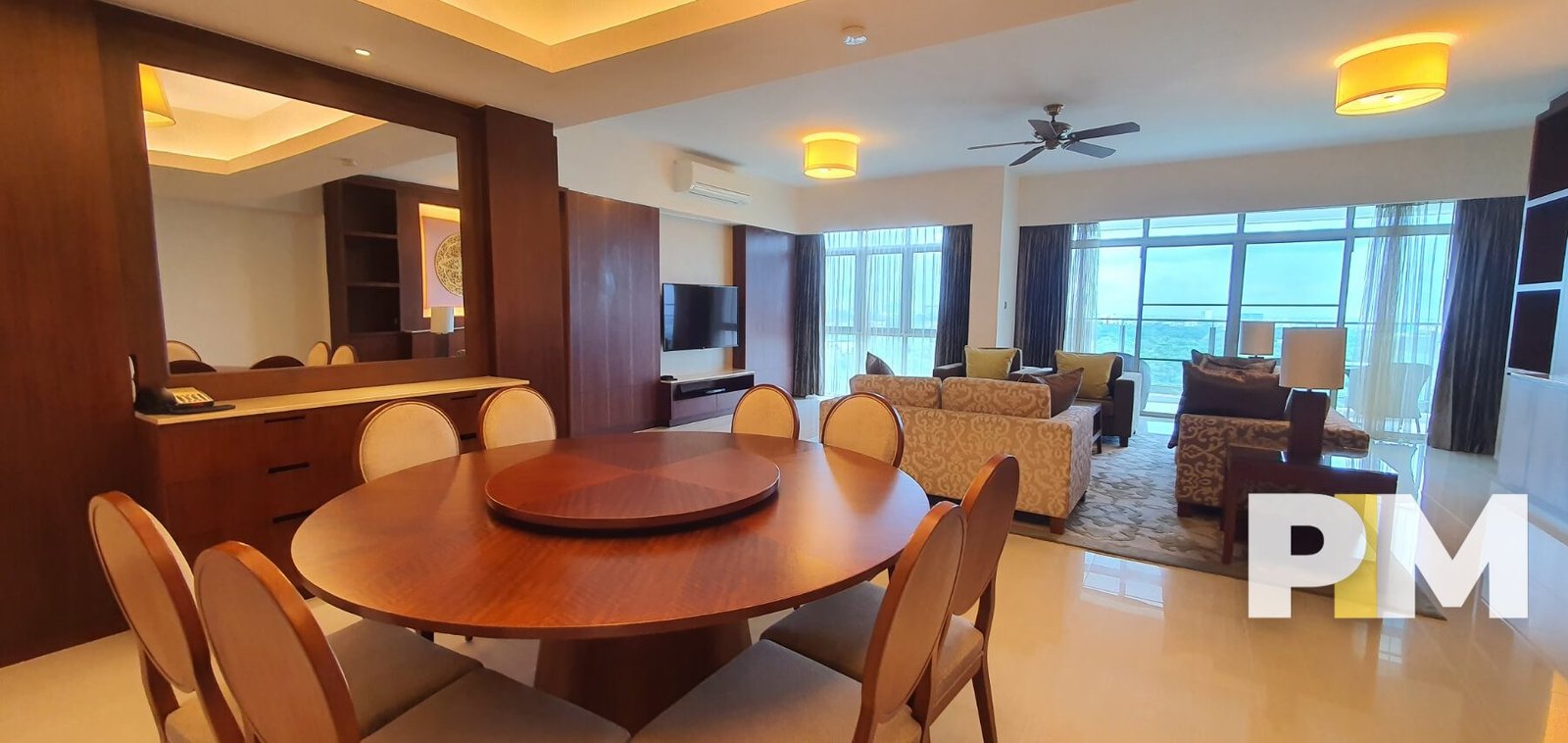 Dining area - Real Estate in Yangon
