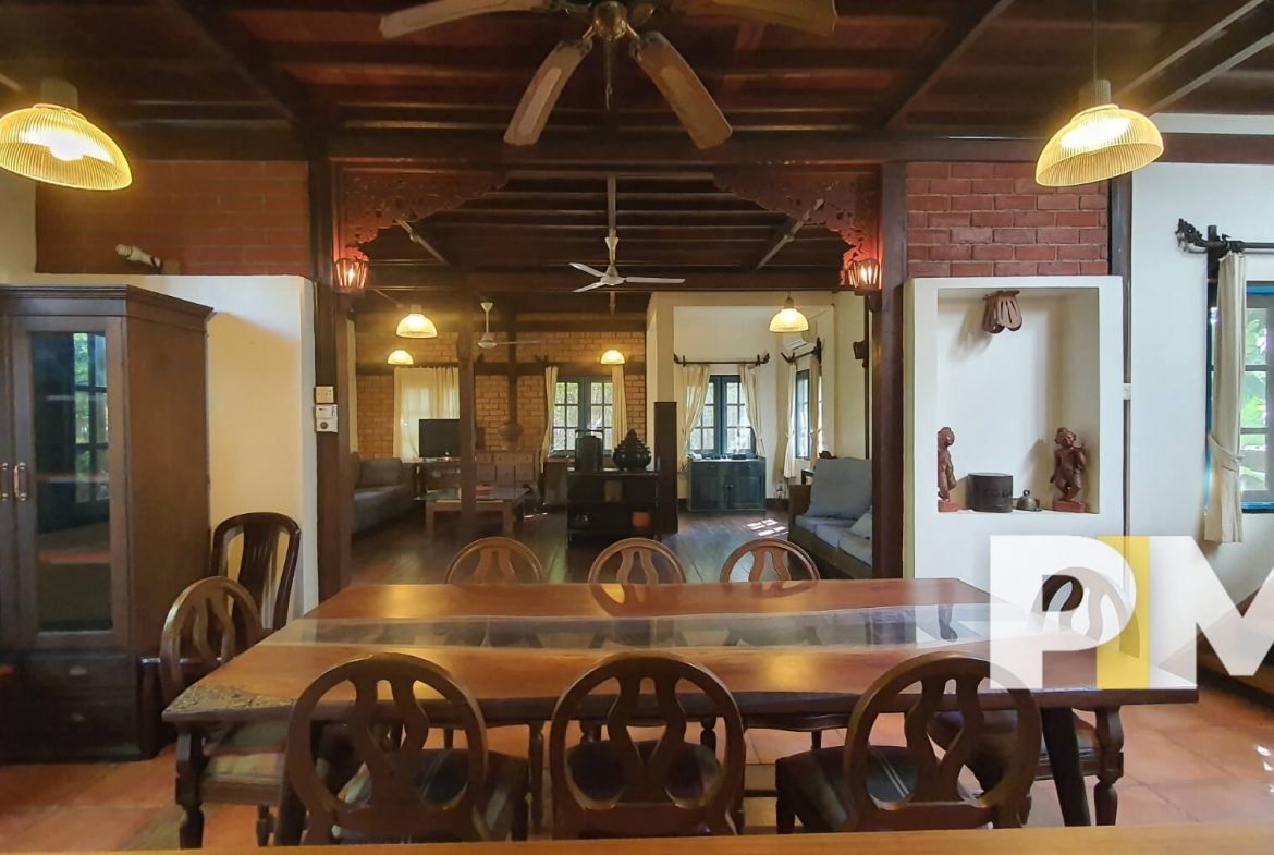 Dining table and chairs - Yangon Real Estate (4)
