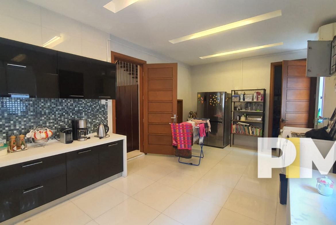 Kitchen room area - Myanmar Real Estate