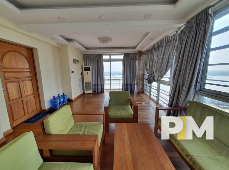 Living room - Yangon Real Estate