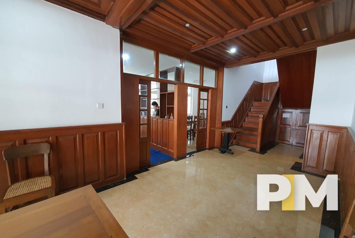 Living room area - Real Estate in Yangon