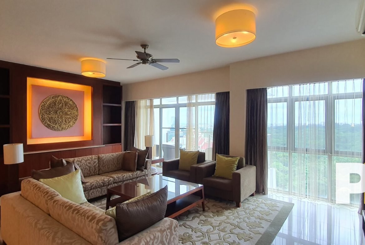 Living room view - Myamar Real Estate
